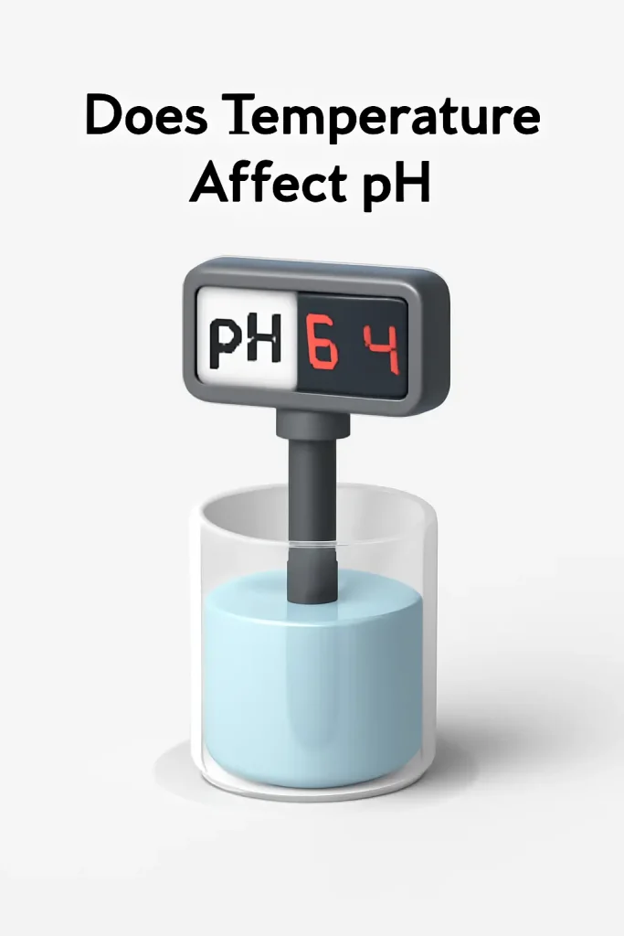 temperature affect pH