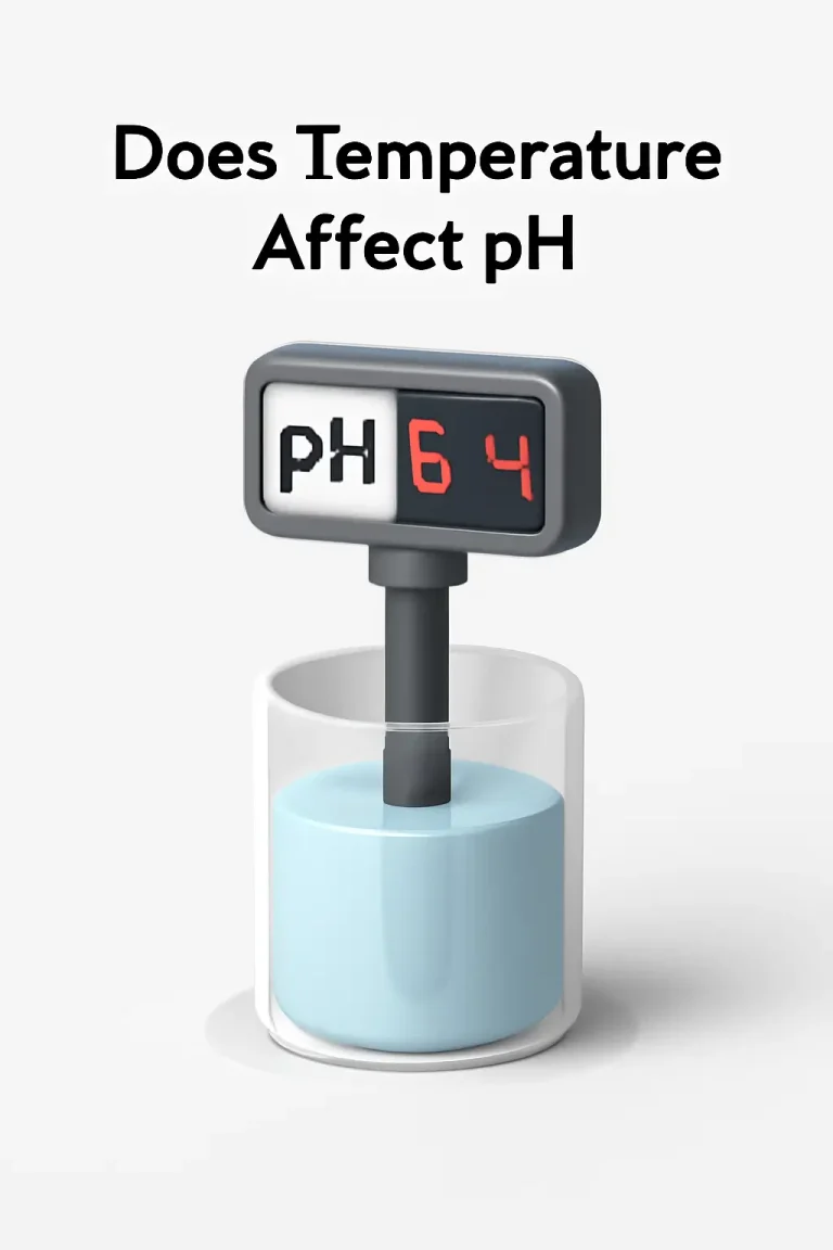 Temperature affect pH